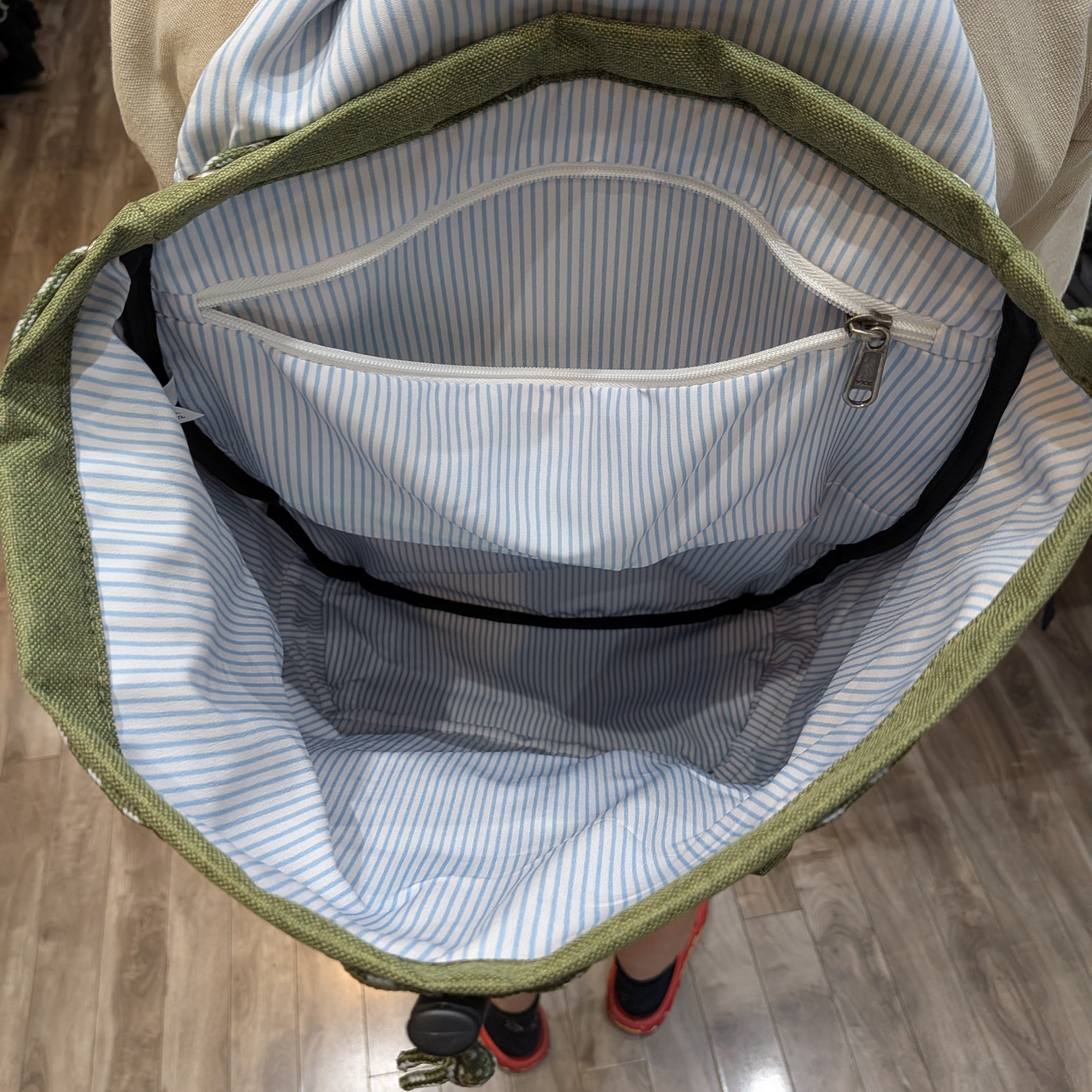 Europe Bound Vintage Daypack 31L Capacity