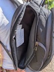 Europe Bound Exec-Tek Black & Grey Heavily Cushioned Laptop Backpack 25L