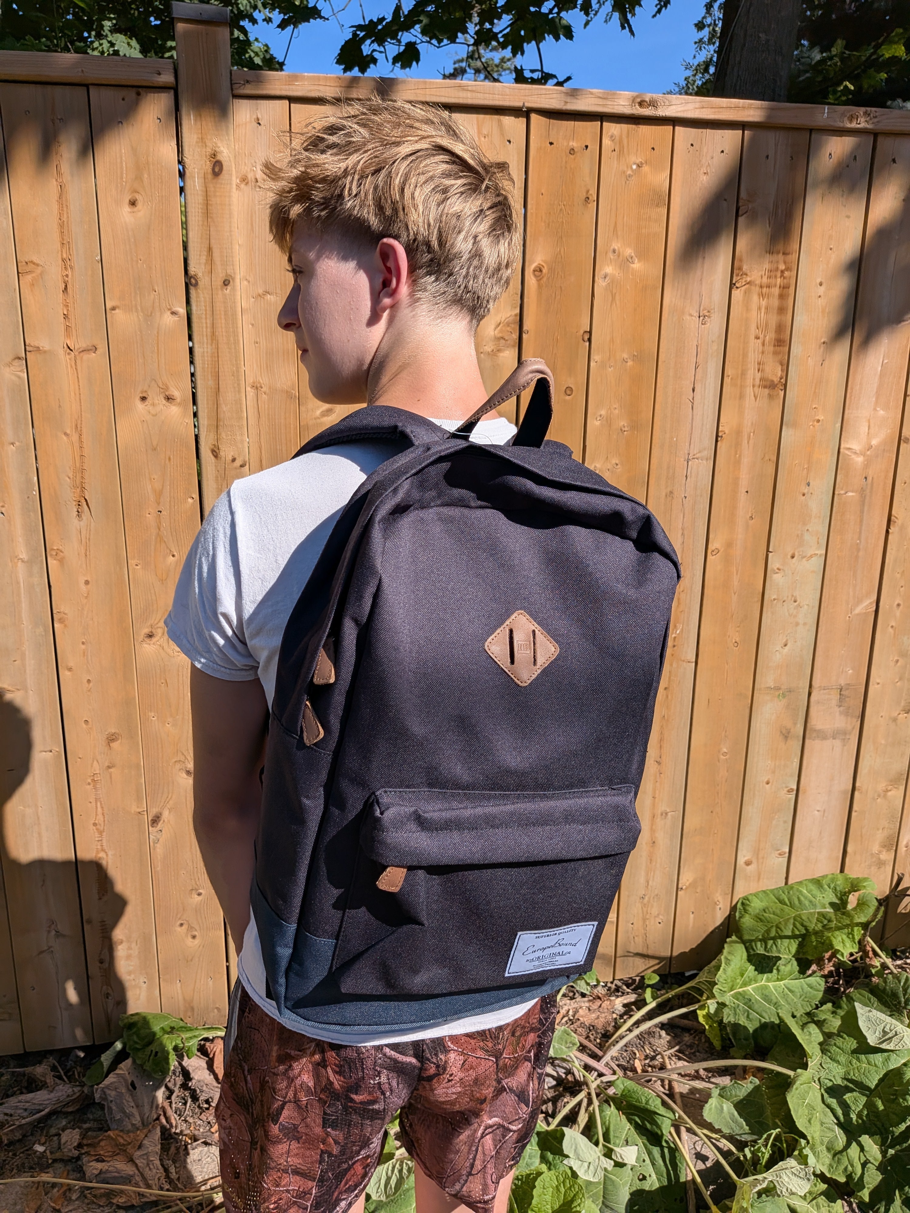Europe Bound OldSchool Backpack 36L Capacity