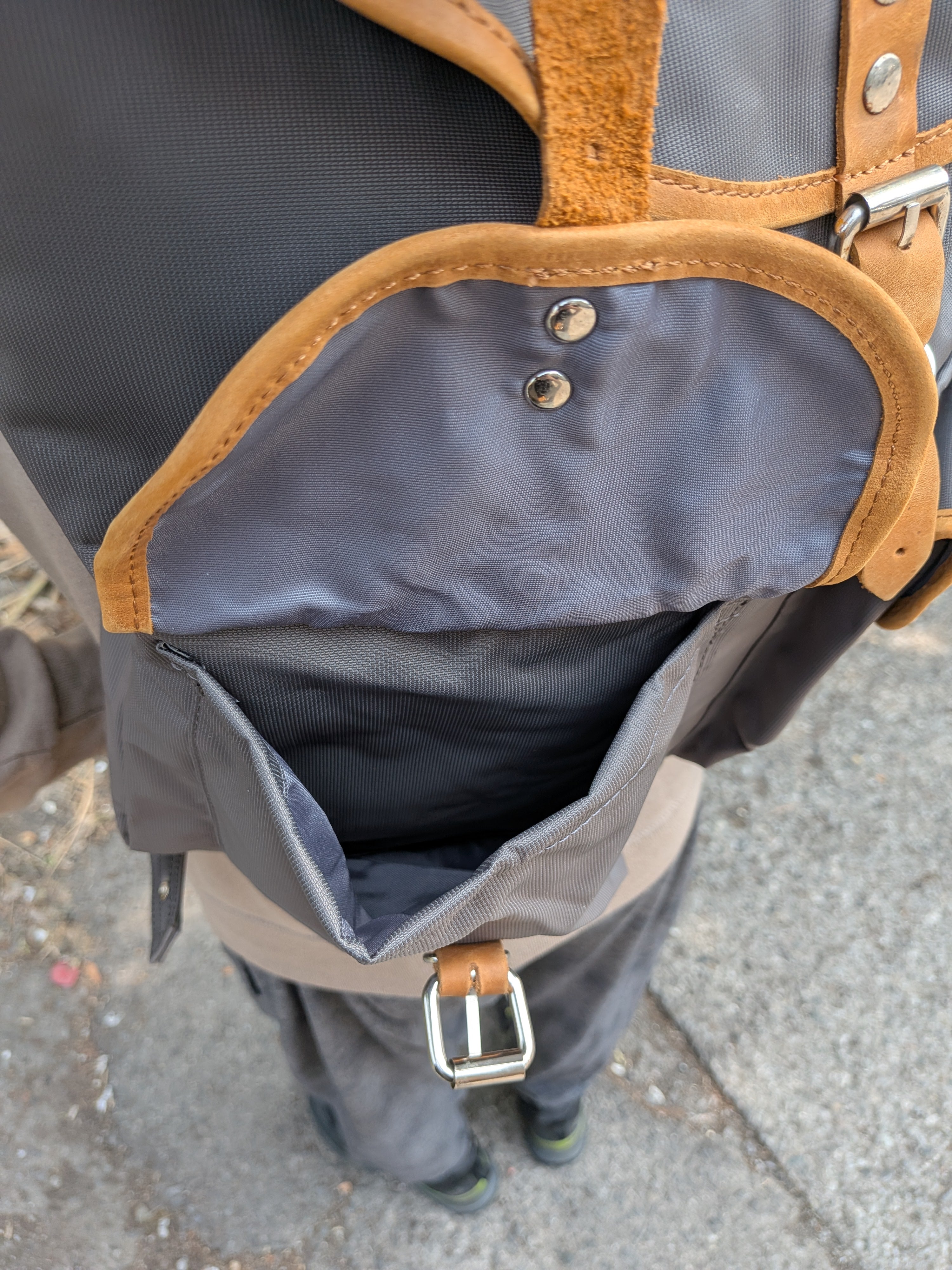 Europe Bound Retro Backpack 31L Capacity
