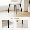 Skylar Modern Dining Chairs Set of 4-Cream White