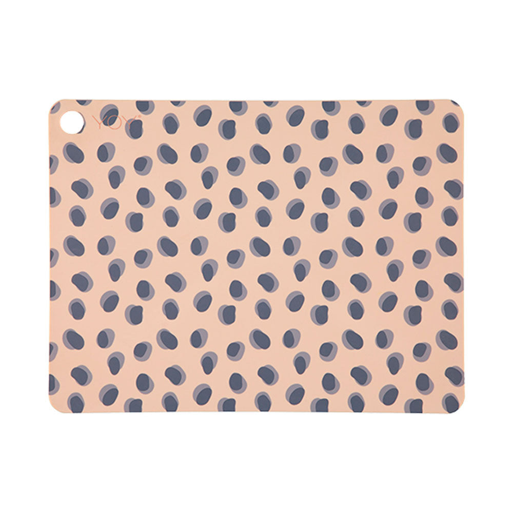 Placemat Leopard Dots - Pack of 2 - Camel