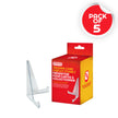 Card Display Stand - 35-260PT Clear, 5-Pack