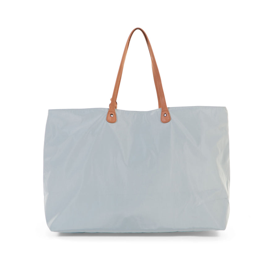 Effortlessly Stylish Grey Family Bag