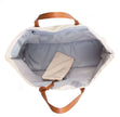 Serene & Stylish Off-White Family Bag