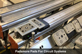 CNC - Rubber Pad 139*114mm for circuit system