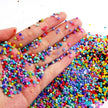 Paint dyed core beads 24 grids