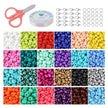 Paint dyed core beads 24 grids