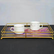 Painted Islamic Ramadan Iron Serving Tray