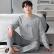Pajamas Men's Cotton Long Sleeve