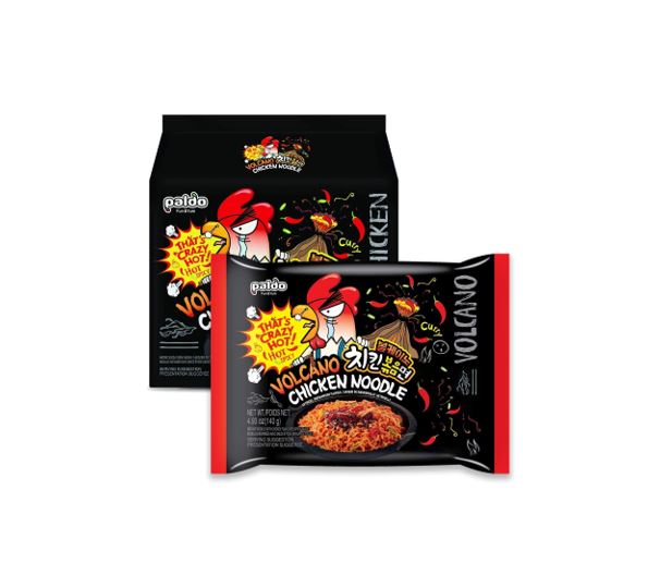 Paldo Volcano Chicken Ramen