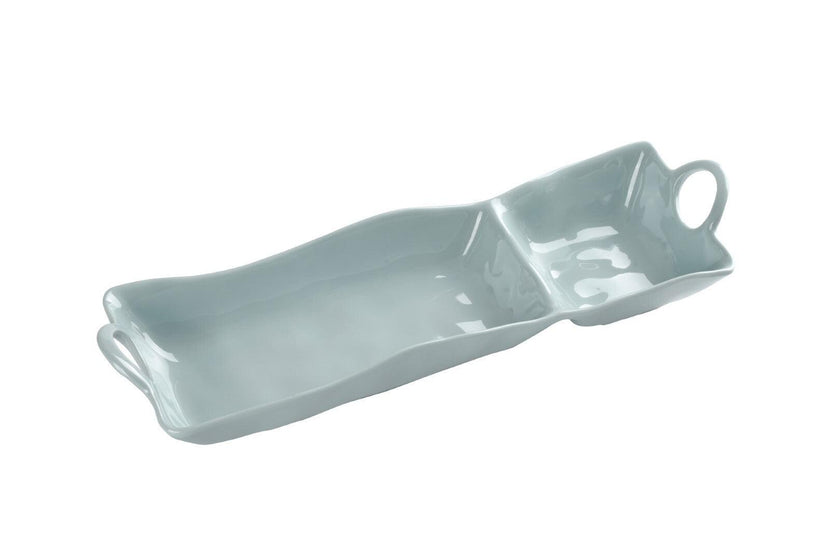 Pampa Bay - Aqua Melamine chip & dip