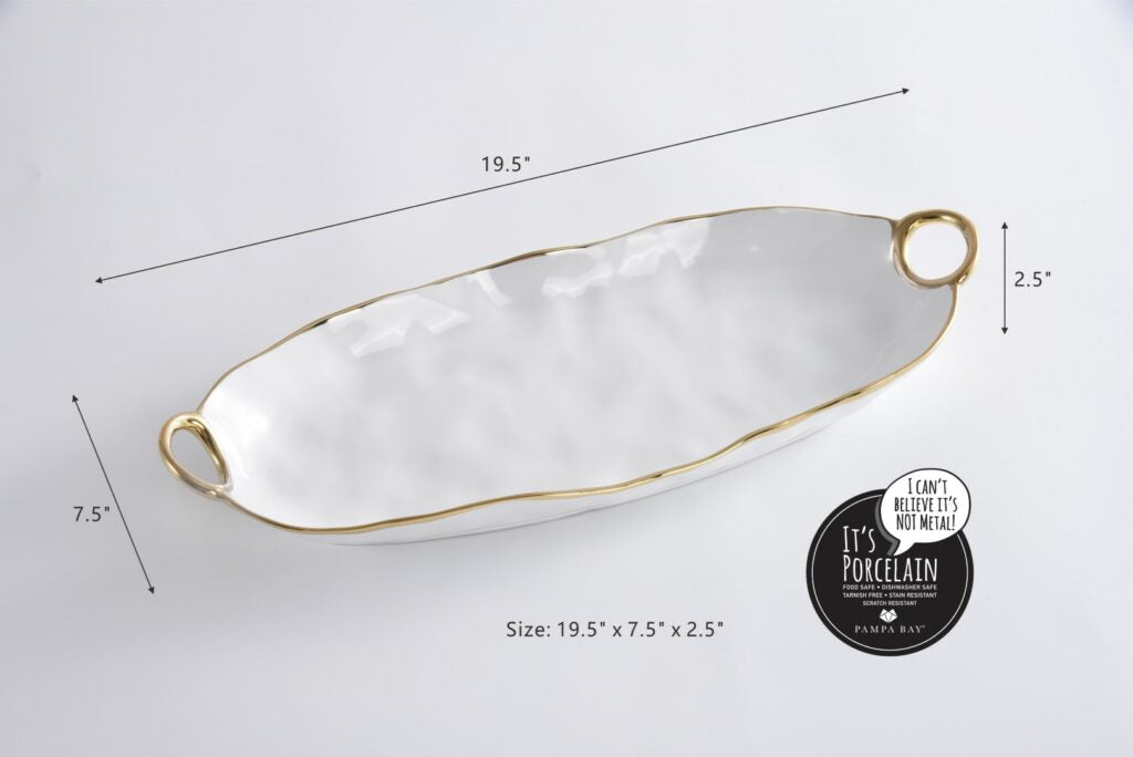 Pampa Bay - Deep Long Server with Handles