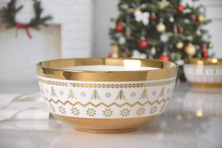 Pampa Bay - For the Holidays Tree Medium Bowl