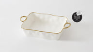 Pampa Bay - Golden Handles Rectangular Baking Dish