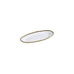Pampa Bay - Golden Small Oval Serving Piece