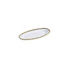 Pampa Bay - Golden Small Oval Serving Piece
