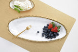 Pampa Bay - Golden Small Oval Serving Piece