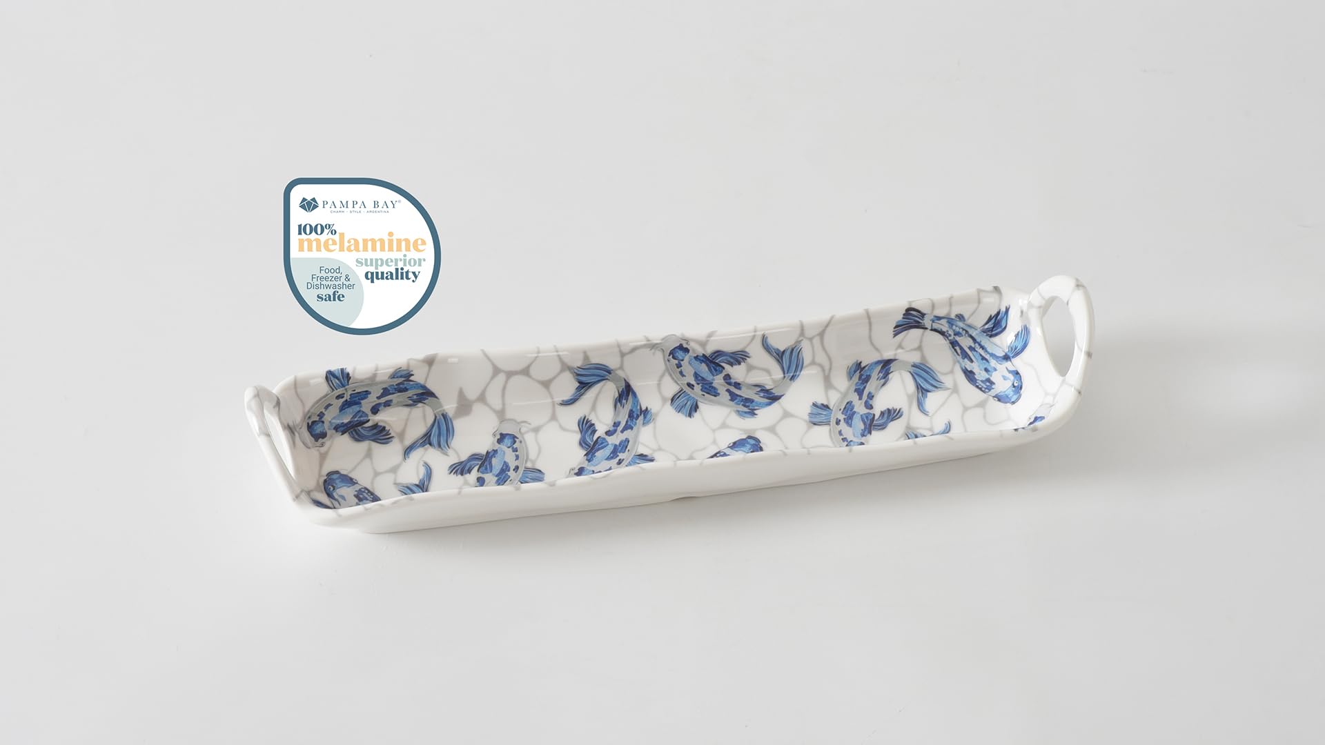 Pampa Bay - Plateau à Crackers en Mélamine Koi
