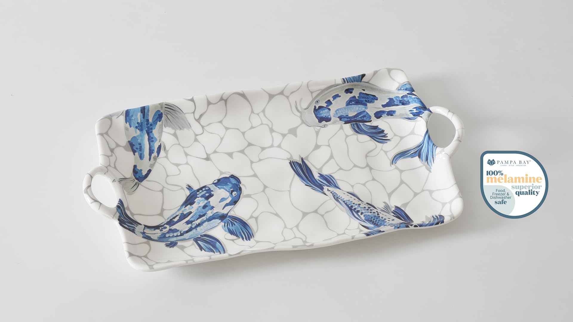 Pampa Bay - Koi Melamine Large Platter