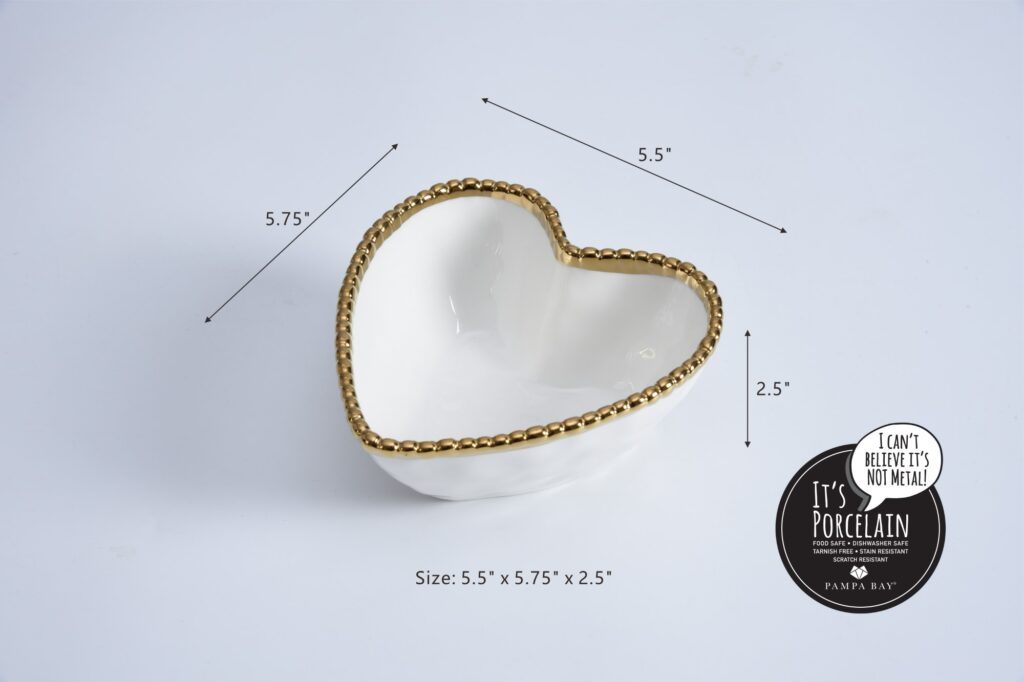 Pampa Bay - Love is in the Air Heart Bowl