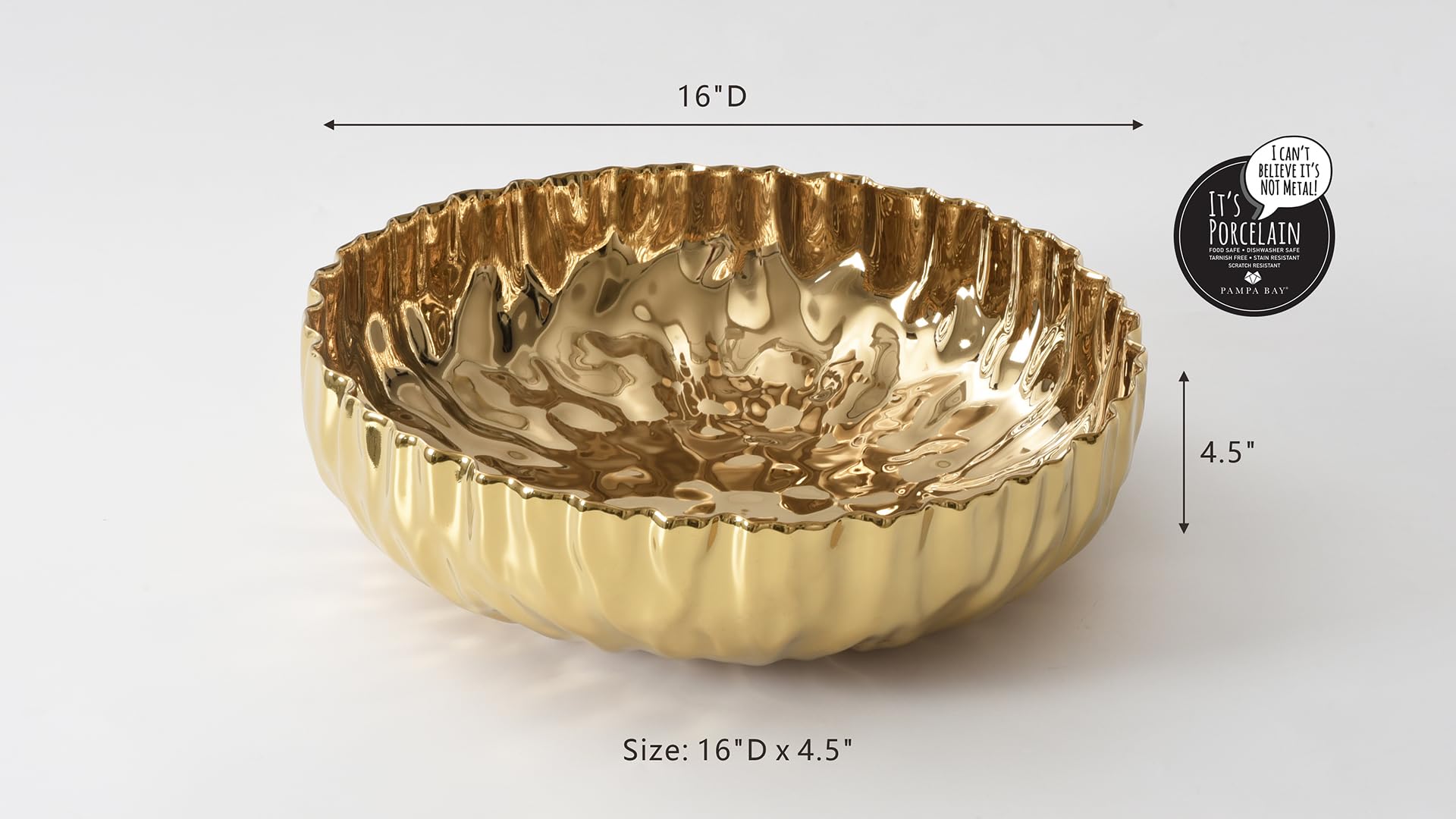 Pampa Bay - Mascali XL Shallow Bowl