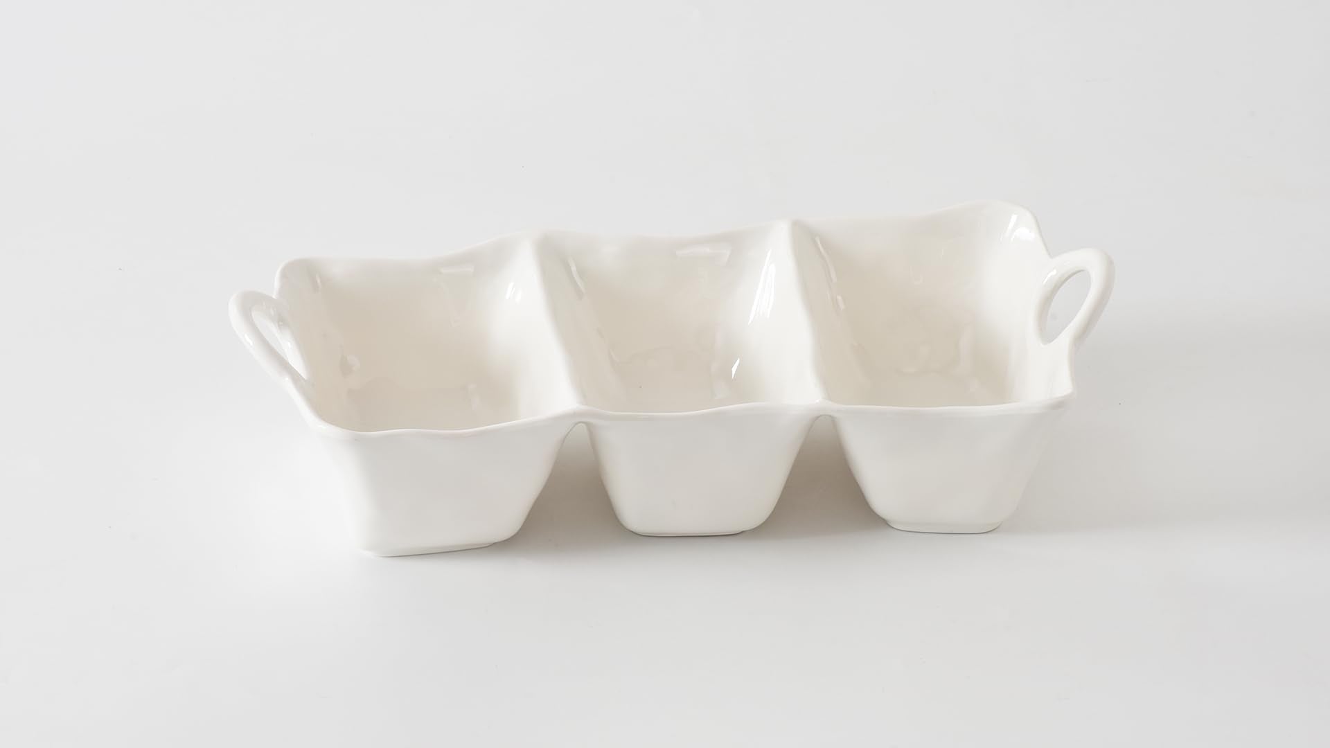 Pampa Bay - Waves Melamine 3-Section Serving Piece