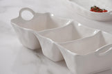 Pampa Bay - Waves Melamine 3-Section Serving Piece