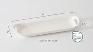 Pampa Bay - Waves Melamine Long Tray with Handles