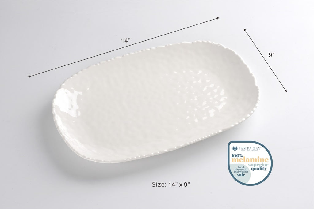 Pampa Bay - Waves Melamine medium serving platter
