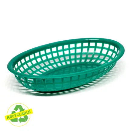 Panier ovale en plastique