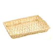 Panier rectangulaire en osier naturel
