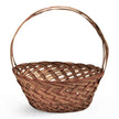 Panier rond pour fruits en osier – Avec anse, format 11