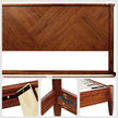 Panthera Solid Wood Bed Frame