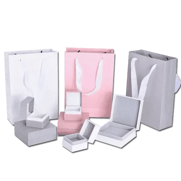 Paper Bags And Jewelry Boxes