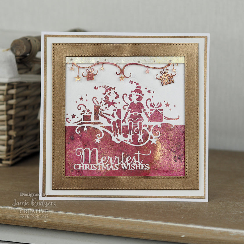 Creative Expressions Paper Cuts Santa's Helpers Double Edger Craft Die