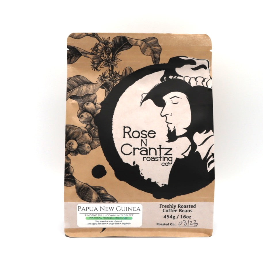 Coffee - Papua New Guinea - Kindeng Mill - Community Select - Natural Process Microlot - 454g - Wholebean