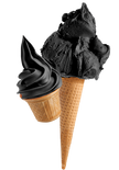 Vegan Black Hawaii Ready Base for Gelato & Soft Serve - Case of 8 x 1.45 KG bags - Rubicone Canada - Ships Free Within Canada on Orders Above CAD $199