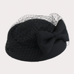 Luna Noir Bow Beret