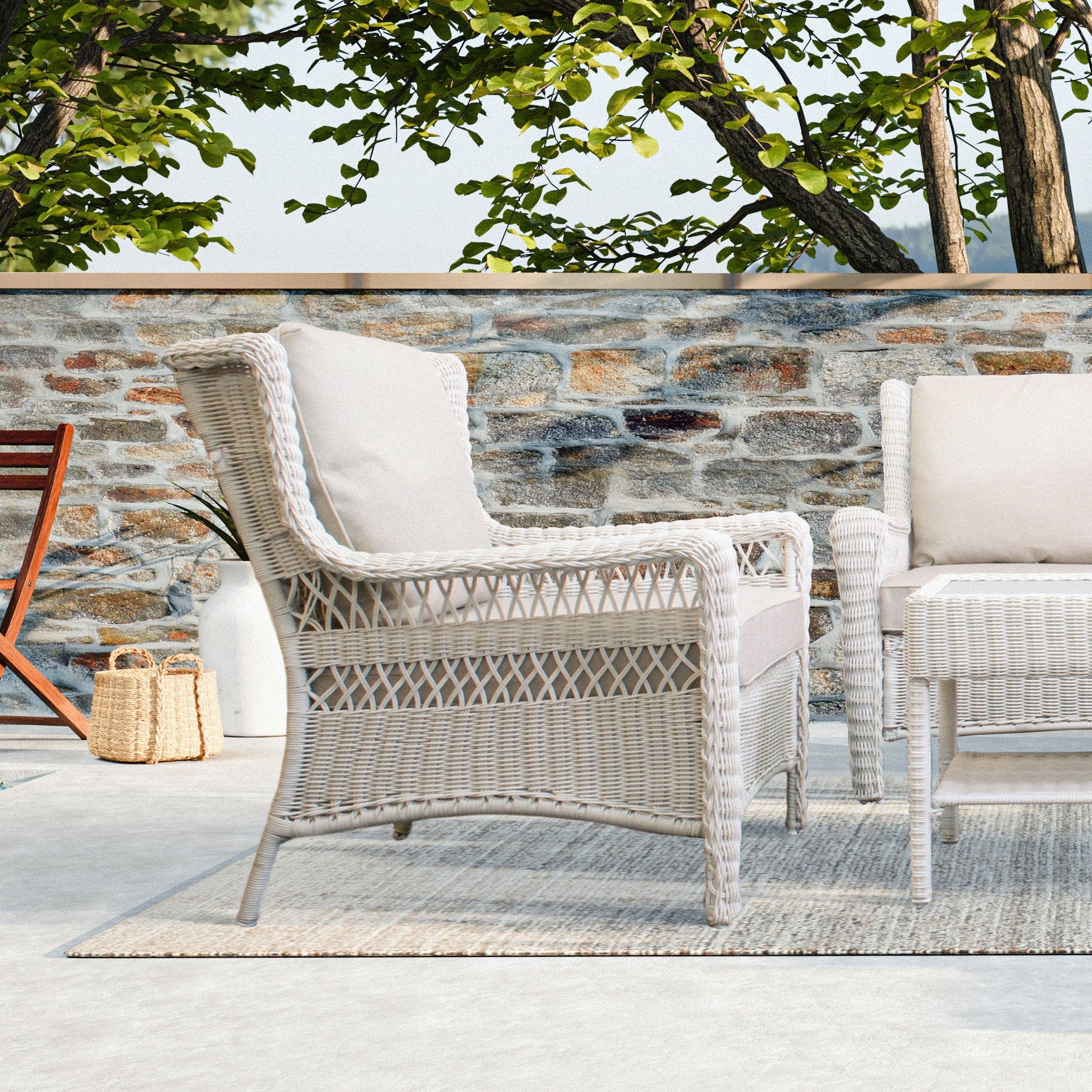 Park Meadows Wicker Outdoor Club Chair