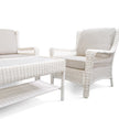 Park Meadows Wicker Loveseat Conversational Set