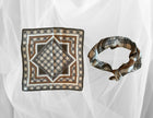 Forsters Finery Mulberry Silk Scarves. 26x26 inches Square