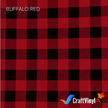 Craft HTV  Buffalo Red