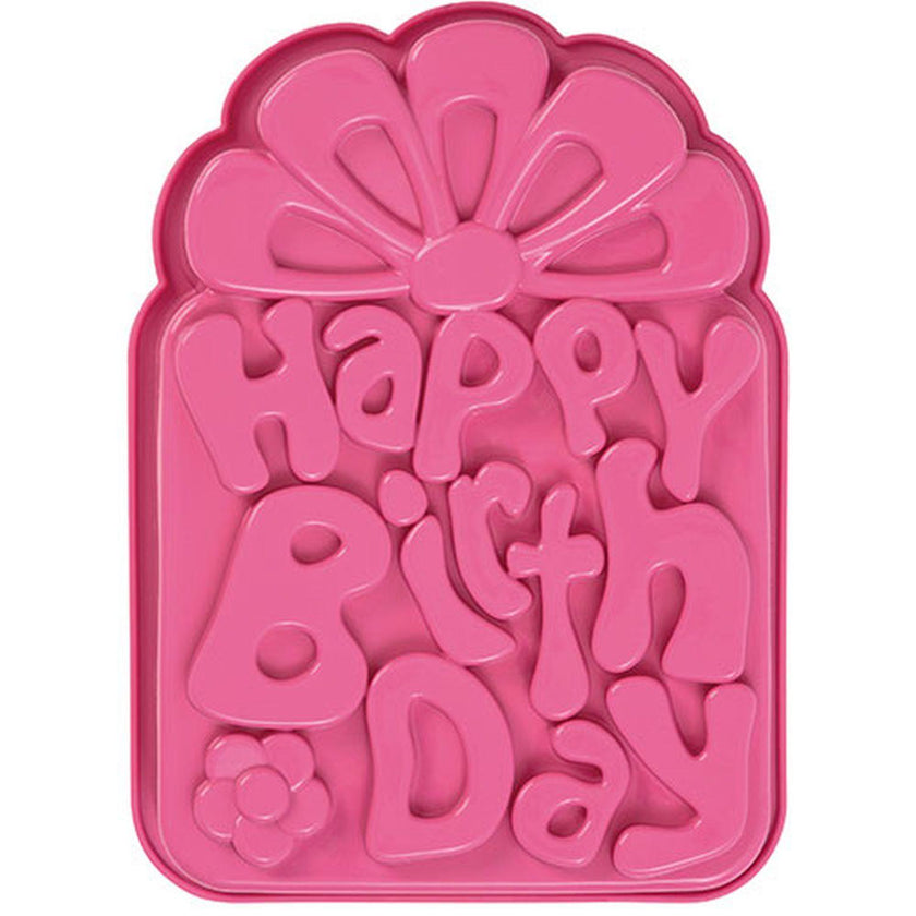 Pavoni - Happy Birthday Mould