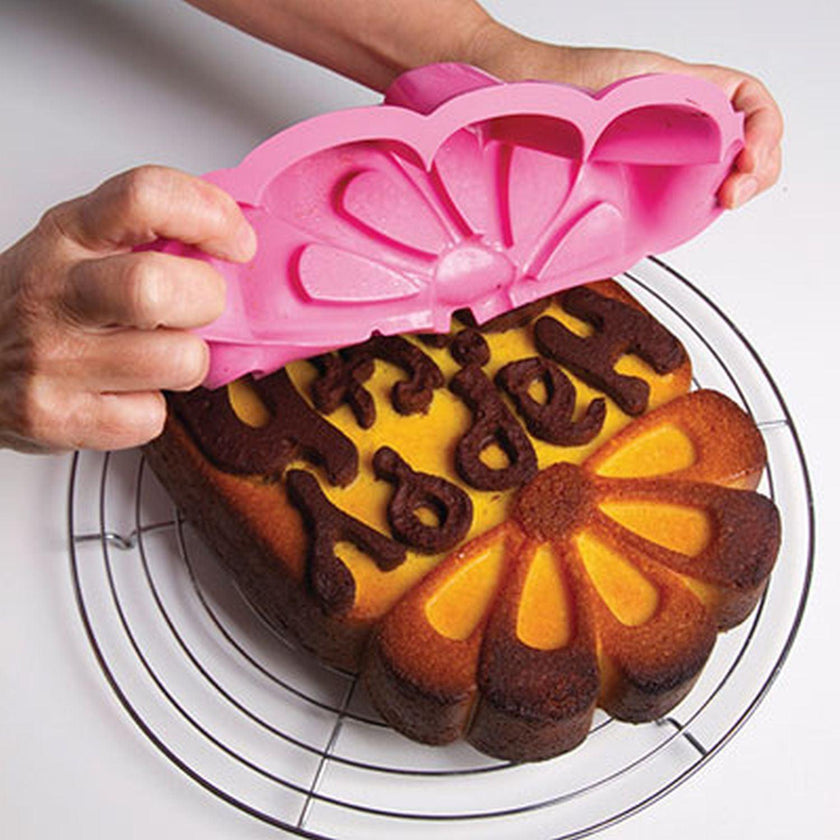 Pavoni - Happy Birthday Mould