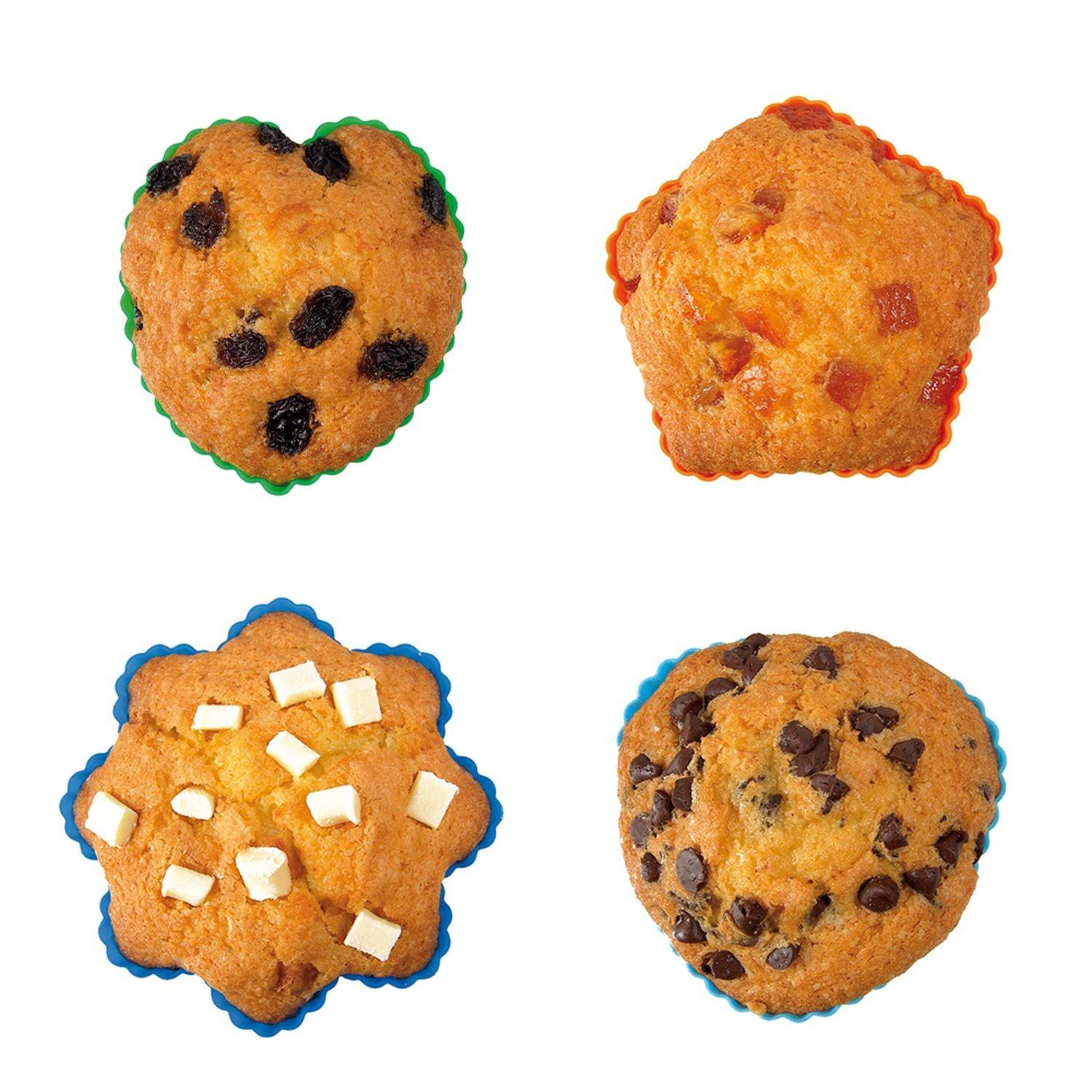 Pavoni - Muffin Liners - Assorted Shapes