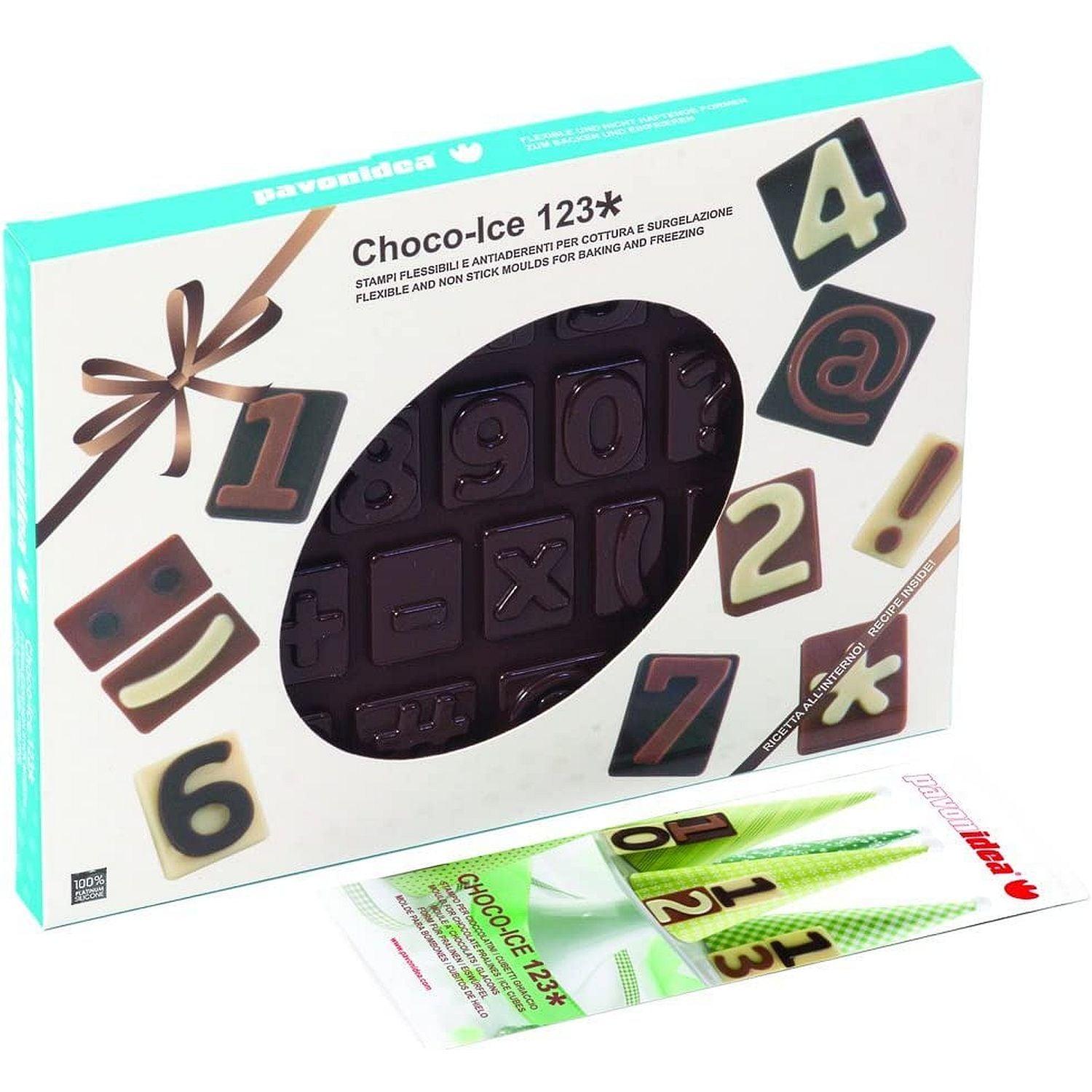 Pavoni - Numbers Chocolate Mould
