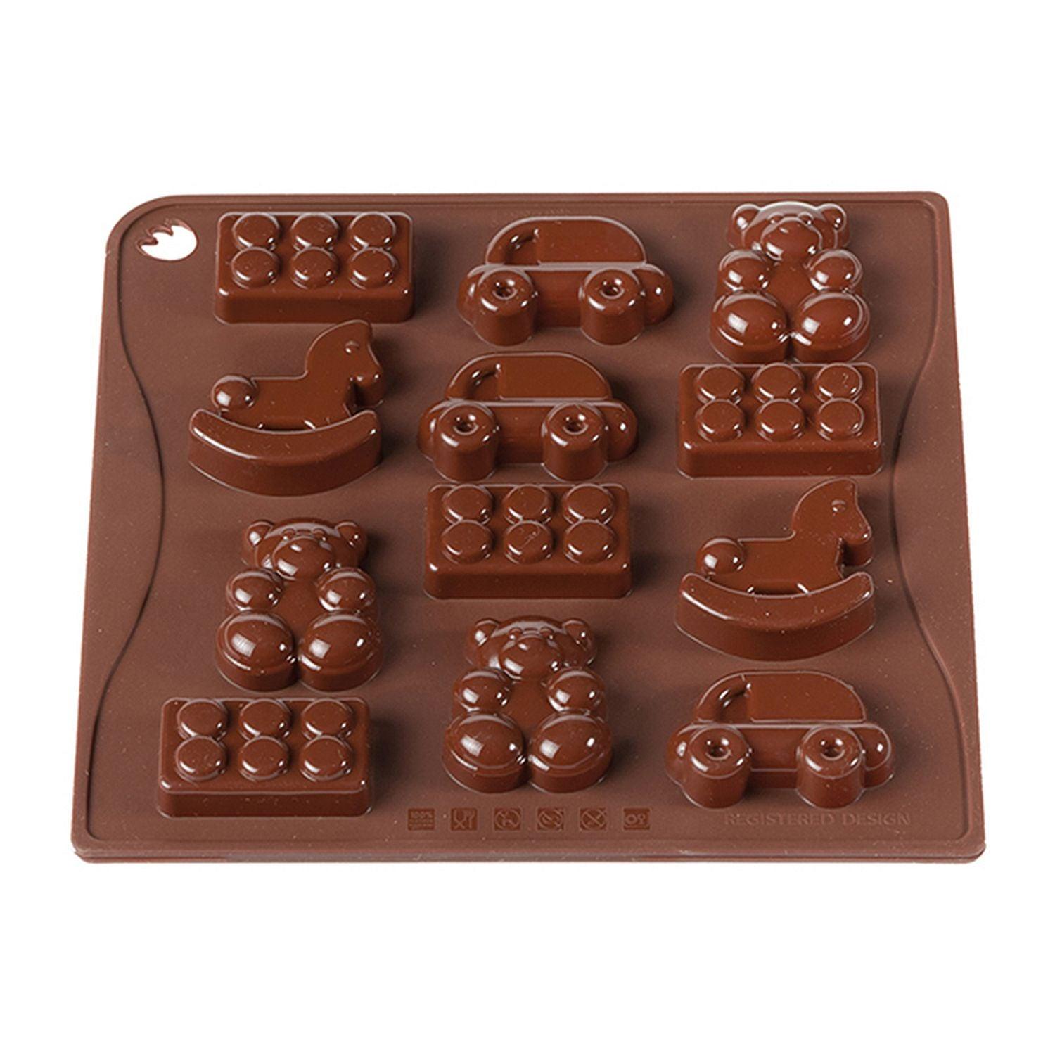 Pavoni - Moule à chocolat en forme de jouets