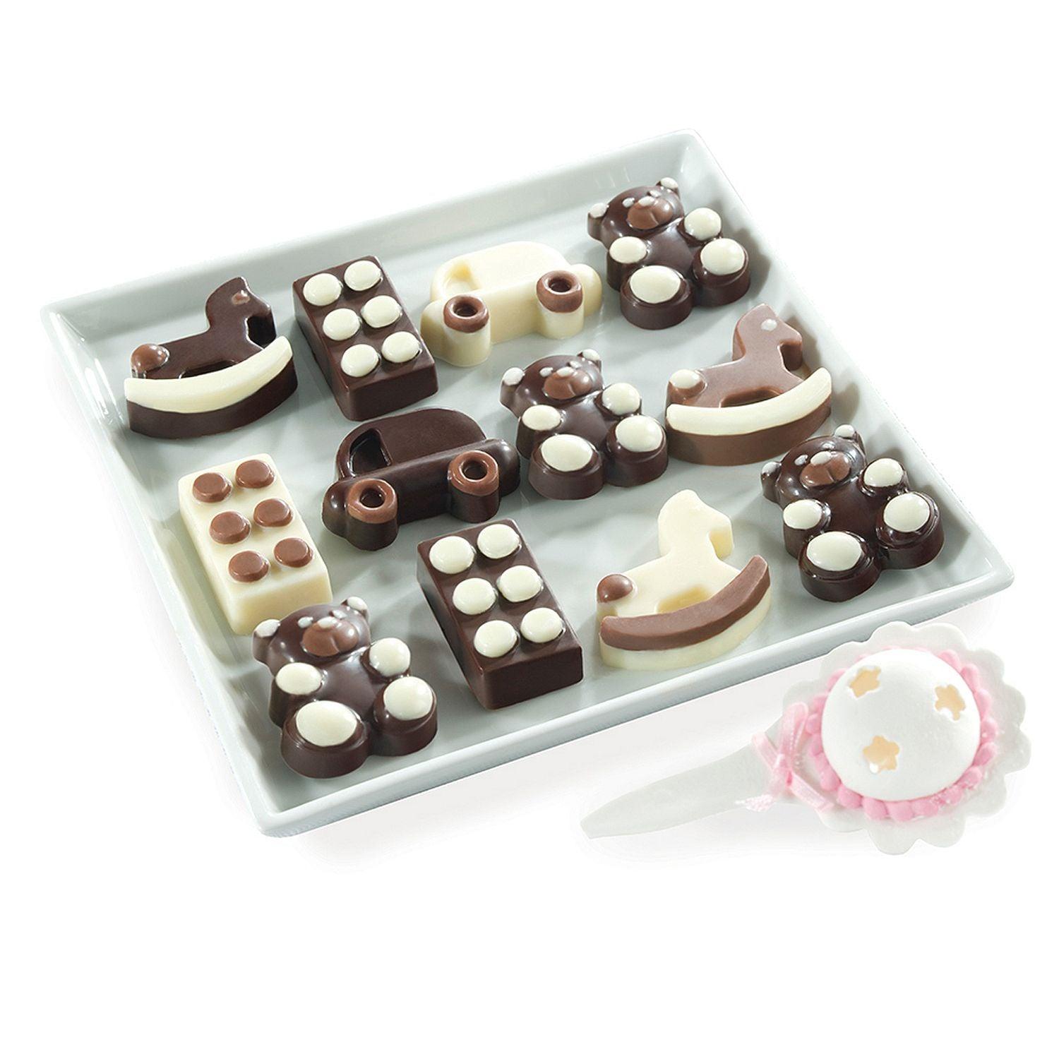 Pavoni - Moule à chocolat en forme de jouets