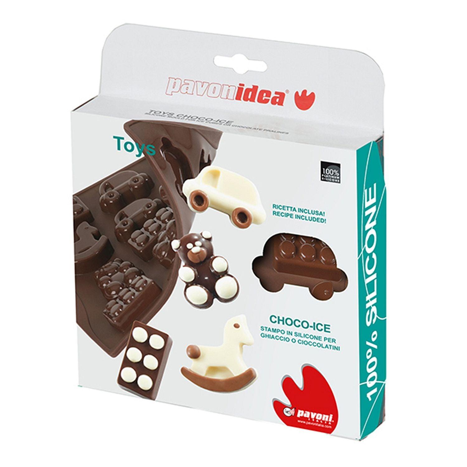 Pavoni - Moule à chocolat en forme de jouets